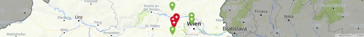 Map view for Pharmacies emergency services nearby Tulln an der Donau (Tulln, Niederösterreich)